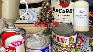 Making coquito || Miguel S