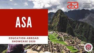 Study Abroad Showcase - Affiliate Provider ASA