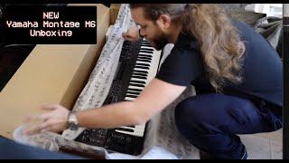 NEW Yamaha Montage M6 Unboxing | No Talking |