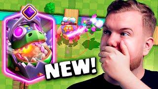 NEW EVOLUTION  INFERNO DRAGON MELTS EVERYTHING IN CLASH ROYALE!