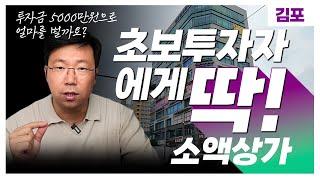 5000만원으로 get! 공실 없는 상가, 초보투자자에게 딱 입니다