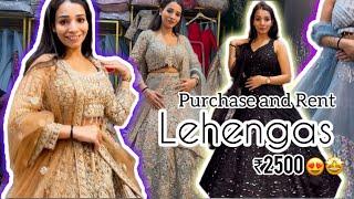 Rent Lehengas In Delhi | Starting at ₹2000 | इससे सस्ता कहीं नही | Latest Designer Lehengas | Ishani