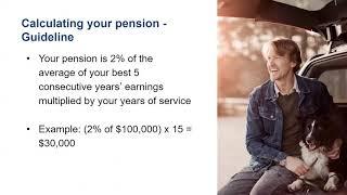 WEBINAR: Calculating your pension (Public Service Pension Plan)