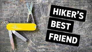 Victorinox classic mini pocket knife review | Best and only swiss army knife needed for backpacking