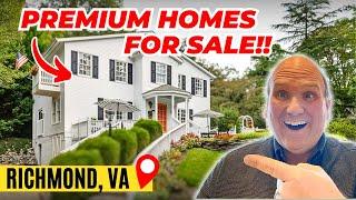 We Found LUXURY Homes for Sale Near University of Richmond!!  | Richmond Virginia Home Tour