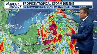 Tropical Storm Helene expected to become Category 1 hurricane on Wednesday | Latest updates