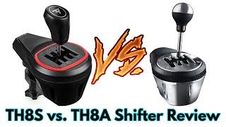 Thrustmaster TH8S vs. TH8A Shifter A-Z Review [deutsch | english CC]