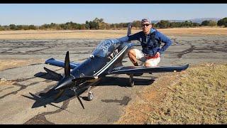 Amazing sound of a PC-21 Turbine plane, flown by Wayman Chan at RMAC Jets Fly-In 2024 (4K)