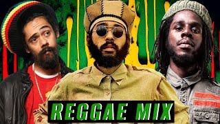 Best Reggae Music Mix 2024-Jah Cure Chronixx Protoje Damian MarleyTina️Reggae Songs 2024