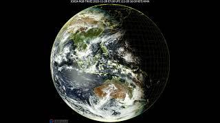 [Daily] 11월 28, 2023 GK2A Satellite RGB True | Full Disk | 20231128