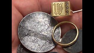 Beach Metal Detecting New Hampshire 1881 Morgan Silver dollars & Old Gold!