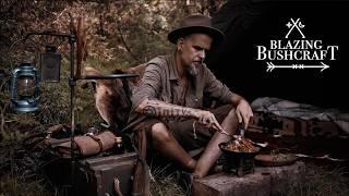 Bushcraft Wild Camp / Polish Lavvu / Relaxing Vibes / Food