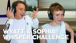 ОНО | София Лиллис и Уайатт Олефф Играют в WHISPER CHALLENGE!