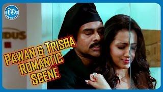 Pawan Kalyan Speaks ITALIAN with Trisha Krishnan | Teenmaar movie