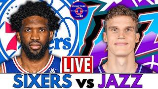 Sixers vs Jazz Live Play-By-Play & Postgame Show