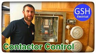 How to Connect up a Contactor Control so 2 way Switching can Control a Large Load