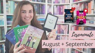 Lesemonat August + September: WAS? Ich habe nur 3 Bücher gelesen! | Kielfeder