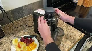 INITIAL thoughts and quick demonstration   ZNOAV Juicer