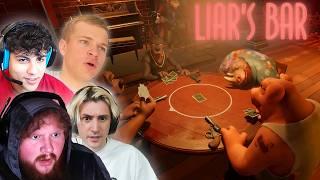 Playing Liar's Bar With The Boys (Jynxzi, xQc, FaZe Ronaldo)