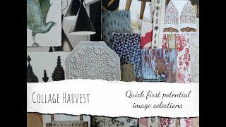 Quick Magazine Collage Harvest || First Selections