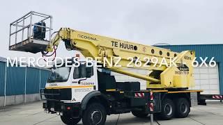 Degroote Trucks: Multitel Pagliero M40 - truck mounted aerial platform for sale