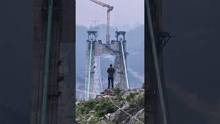 The Majestic Suspension Bridge Perfect blend of nature and technology#short