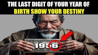 What the Last Digit of Your Birth Year Means WILL SURPRISE YOU | Buddhist Teachings