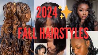 2024 Fall hairstyles edition for black women|compilation|