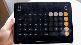 How To Use Calculator On iPad!