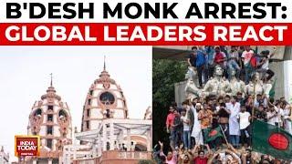 Bangladesh Tensions Escalate: Hindu Monk Arrested, ISKCON Under Threat, Global Voices Speak Up