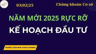 Năm mới 2025 rực rỡ , kế hoạch đầu tư của Trương Toàn New Stock