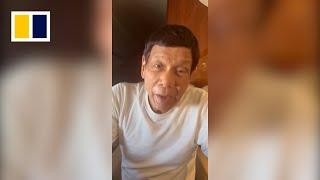 ‘Do not worry’: Rodrigo Duterte addresses supporters in video from ICC custody