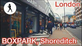 A splendid London walk around BOXPARK, Shoreditch