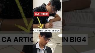 Life of BIG 4 CA article| CA inter motivation| CA articleship in big 4| CA vlog #ca #shorts