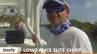 Lowrance Elite 7 CHIRP: First Look Video