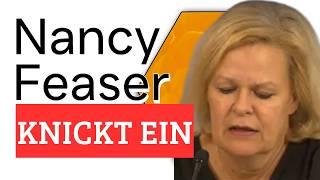 Nancy Feaser knickt ein Ar*ch auf Grundeis