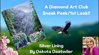 A Diamond Art Club Sneak Peek! Silver Lining By Dakota Daetwiler