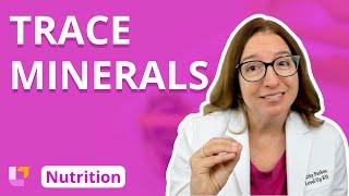 Trace Minerals  - Nutrition Education for Nursing Students | @LevelUpRN