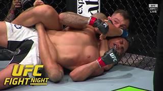 Michael Chiesa submits Tony Ferguson in Round 1 at #UFCAbuDhabi | ESPN MMA