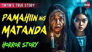 Horror Story Tagalog: PAMAHIIN NI LOLA | Kwentong Aswang