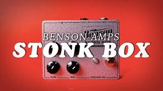 Benson Amps Stonk Box Fuzz || Demo