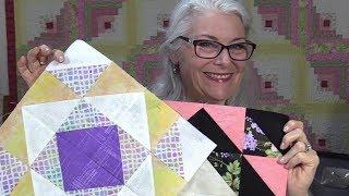 "Rainbow Sorbet" Free Block of the Month-Block #3