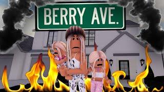  HOUSE FIRE IN BERRY AVENUE!  Roblox Family Roleplay