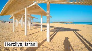 Israel's Coastal Beauty at Dawn  Relaxing walk From Marina Herzliya to Herzliya Pituach.