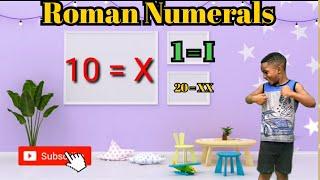 Roman Numerals 1-20 | Math for Kids