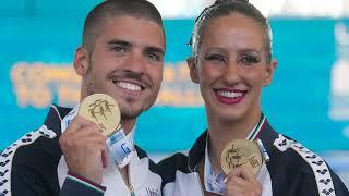 FILE: Men can compete in artistic swimming at 2024 Paris Olympics