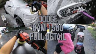 Ram 1500 Detail Exterior & Interior Detailing! Achieving Insane GLOSS!!! (Detailing AMSR)