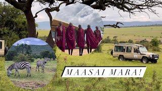 Day 1: VISITING MAASAI MARA! Tent Tour!