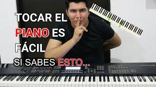 Como TOCAR el Piano Fácil Y Rápidamente EN 15MIN!