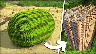 I Built a Huge MELON Farm in Minecraft